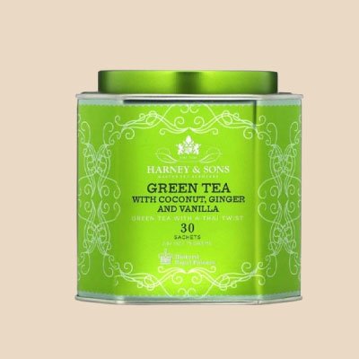 Green Tea with Coconut, Ginger and Vanilla