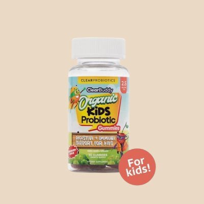 Clear Buddy Organic Kids Probiotic Gummies