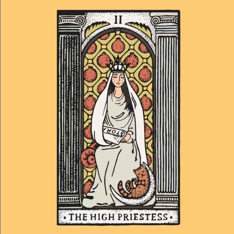 The High Priestess Tarot Card Meanings – Slash And Scroll | Lifestyle ...